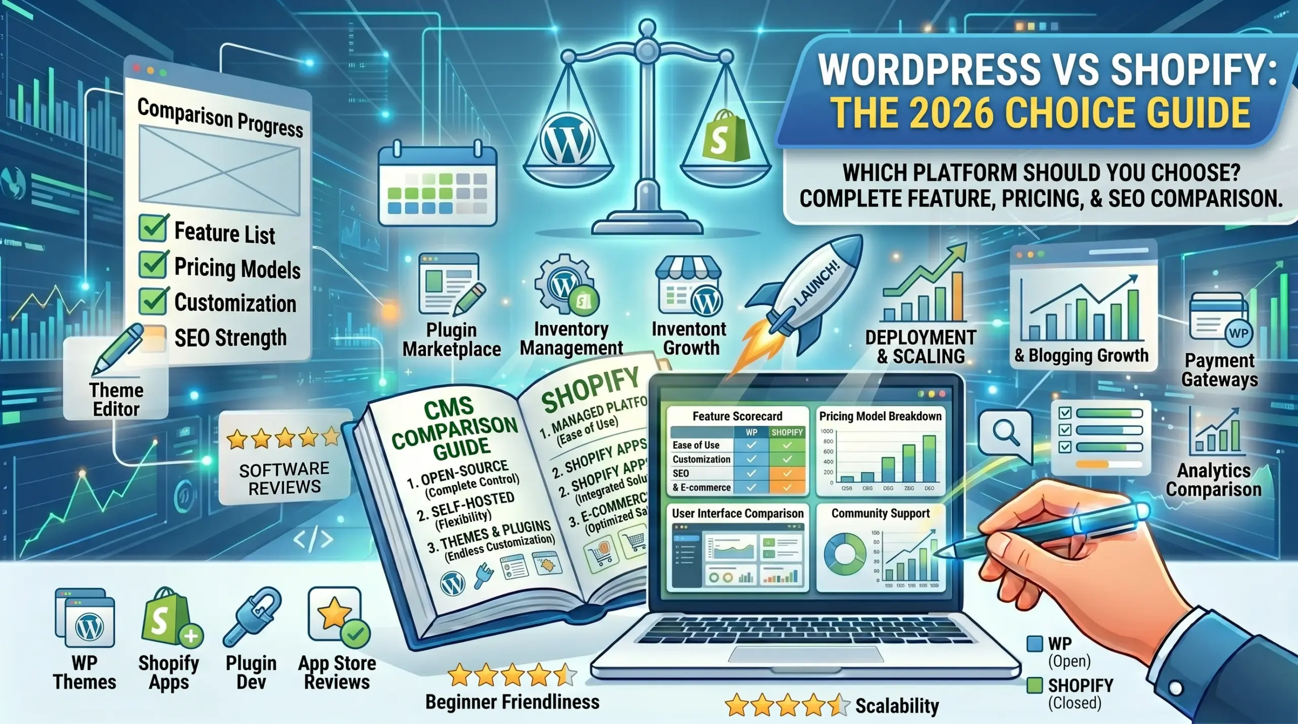 WordPress vs Shopify: Which Platform Should You Choose in 2026?